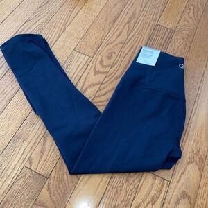 CALIA by Carrie Underwood Essential High‎ Rise Capris XXS Dark Blue
